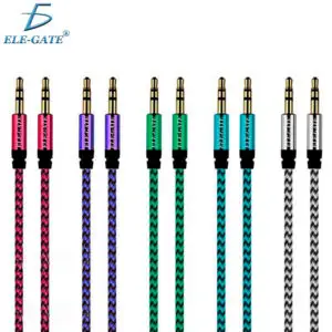 Cable de Audio 3.5mm a 3.5mm de 1 Metro - Conector Estéreo Mini Jack - Cable Auxiliar Universal.