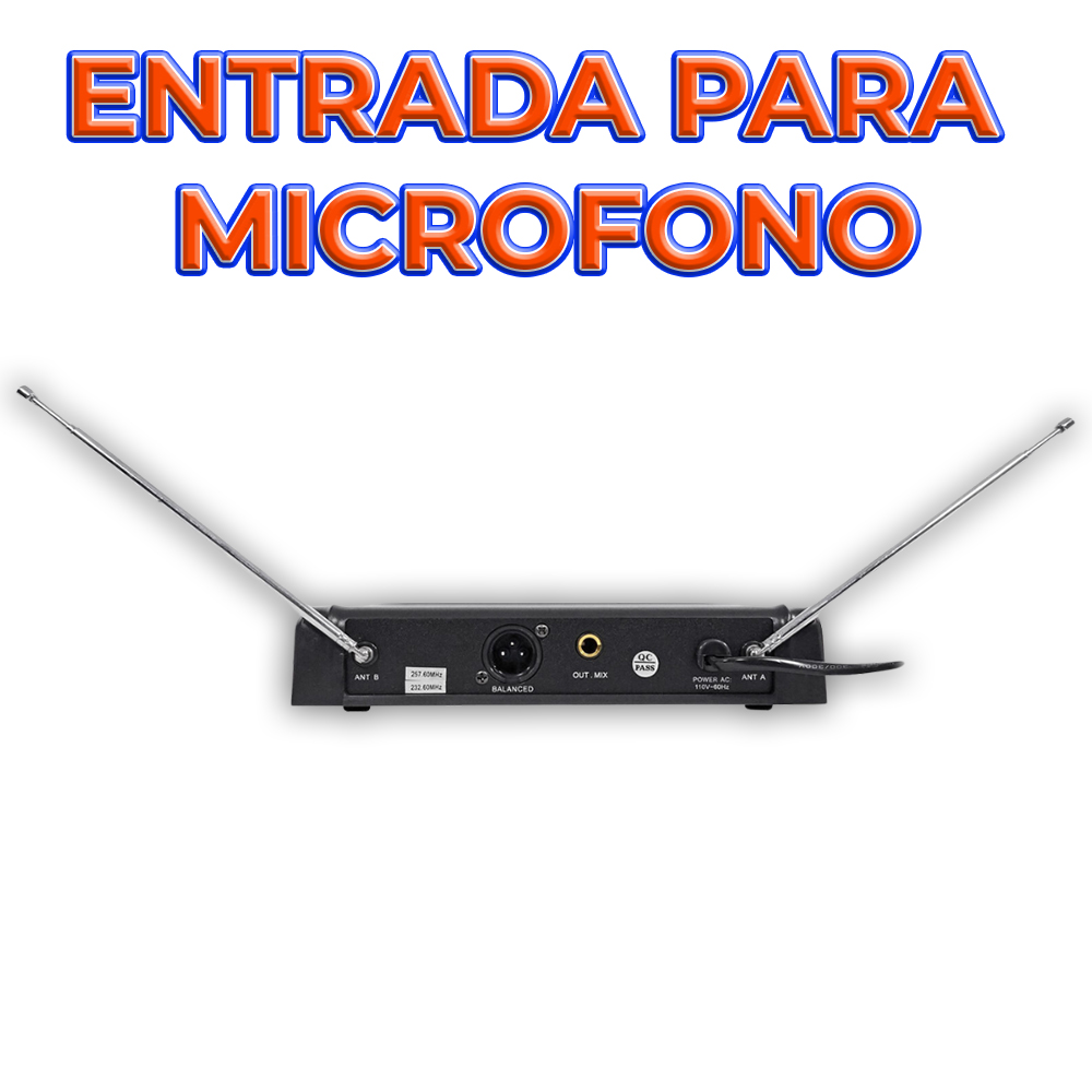 Sistema de micrófonos inalámbricos de Mano Dual - Image 4