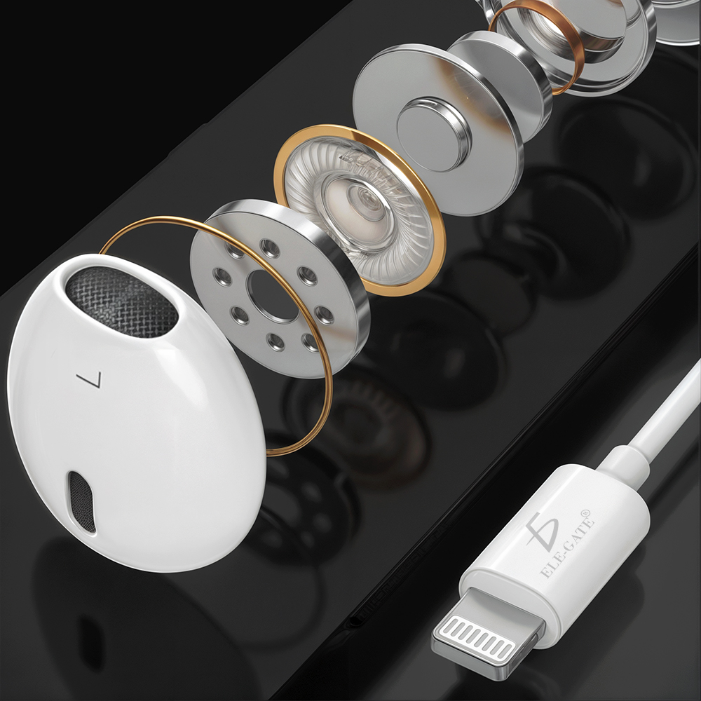 Auriculares Alámbricos con entrada Lightning - Image 2