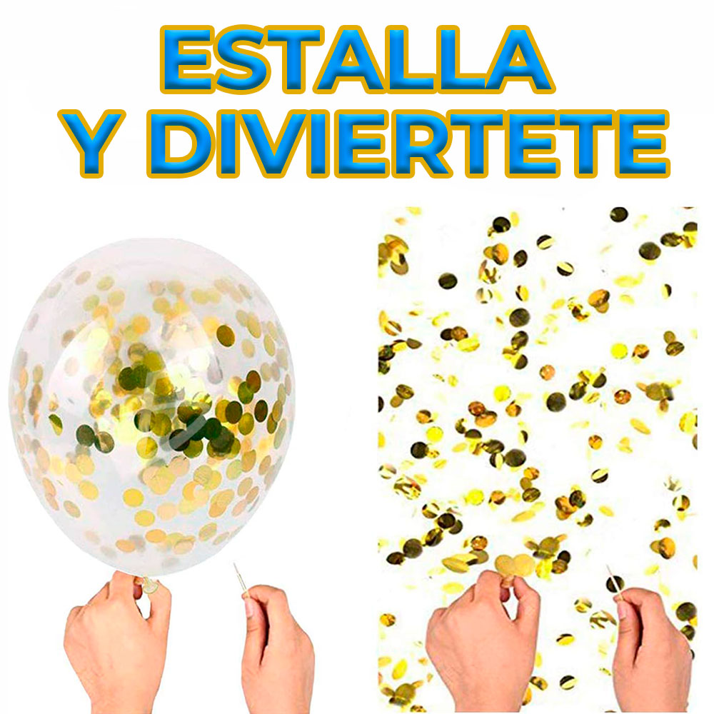 Kit de Globos para Año Nuevo - Botella de Champán y Estrella - Image 5
