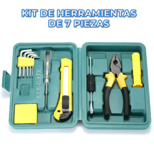 Kit de 7 Piezas de Alta Calidad Herramientas para Reparaciones del Hogar