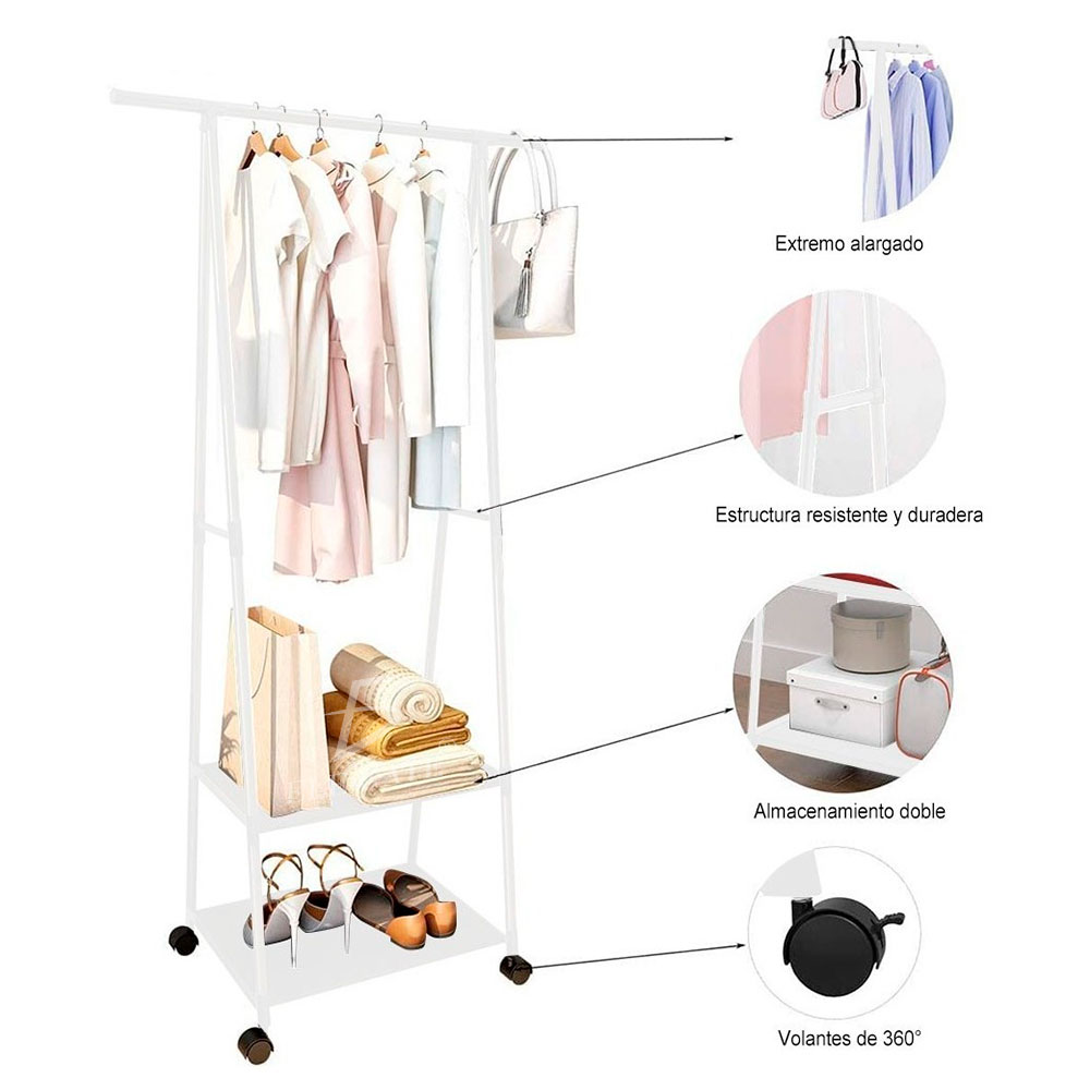 Perchero Independiente Multifuncional: Mantén tu Espacio Organizado - Image 5