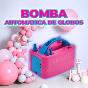 Inflador Eléctrico de Bombas de Globos - Acelera la Diversión en tus Fiestas y Decoraciones