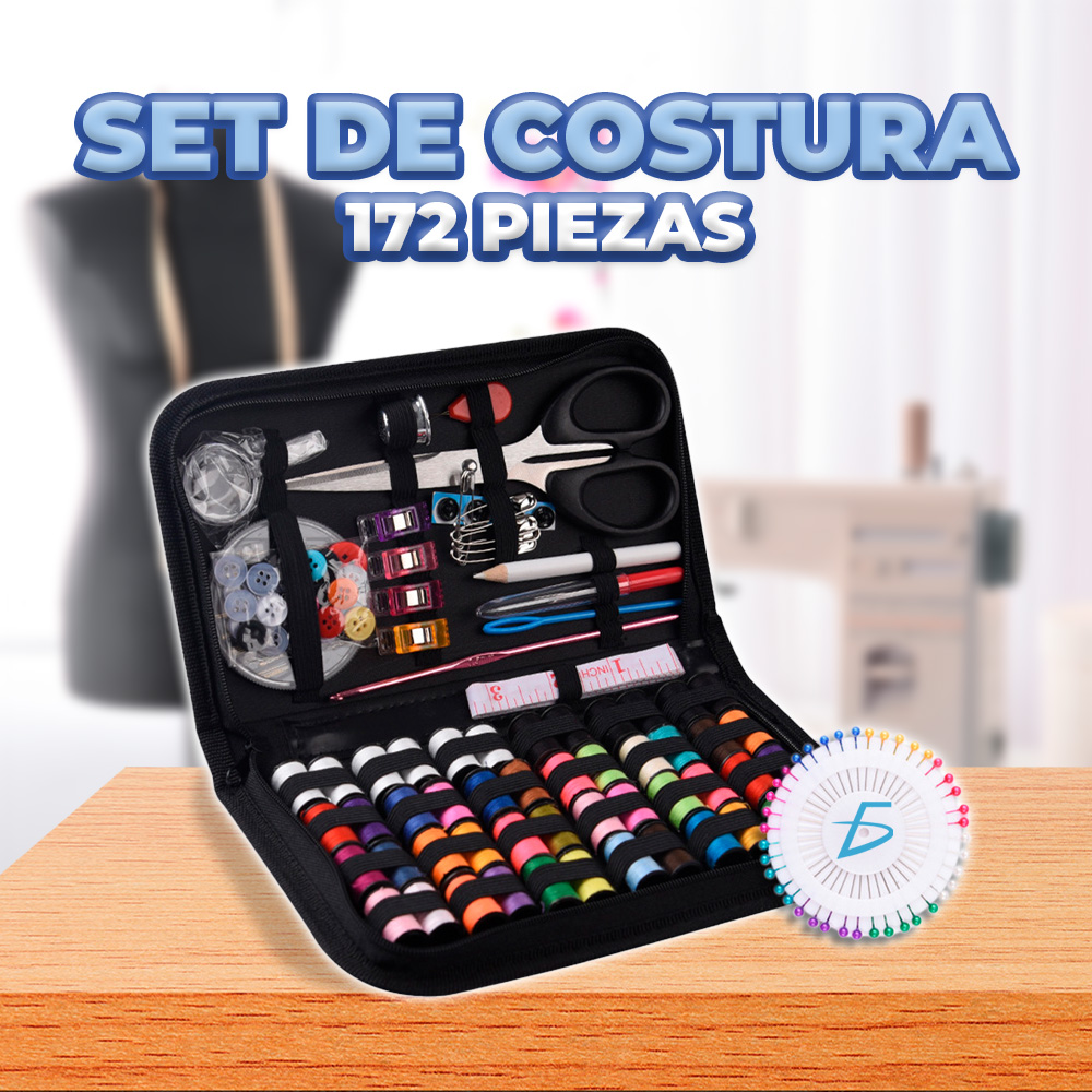 Set de Costura de Viaje de 172 Piezas