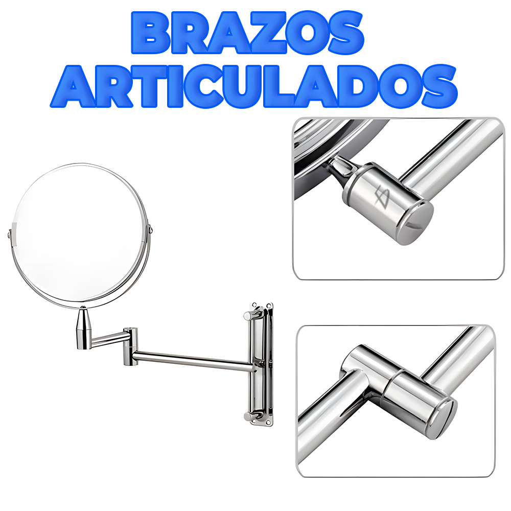 Espejo de Tocador Doble Cara Montado en Pared - Image 3