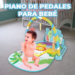 Tapete Musical para Bebés: Gimnasio Interactivo para el Desarrollo Cognitivo y Divertido Aprendizaje