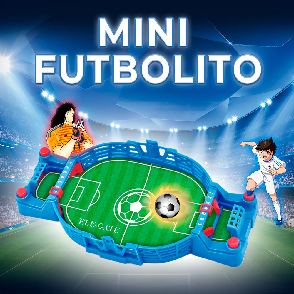 Mini Juego de Futbolín de Mesa: Diversión Creativa para Adultos y Niños
