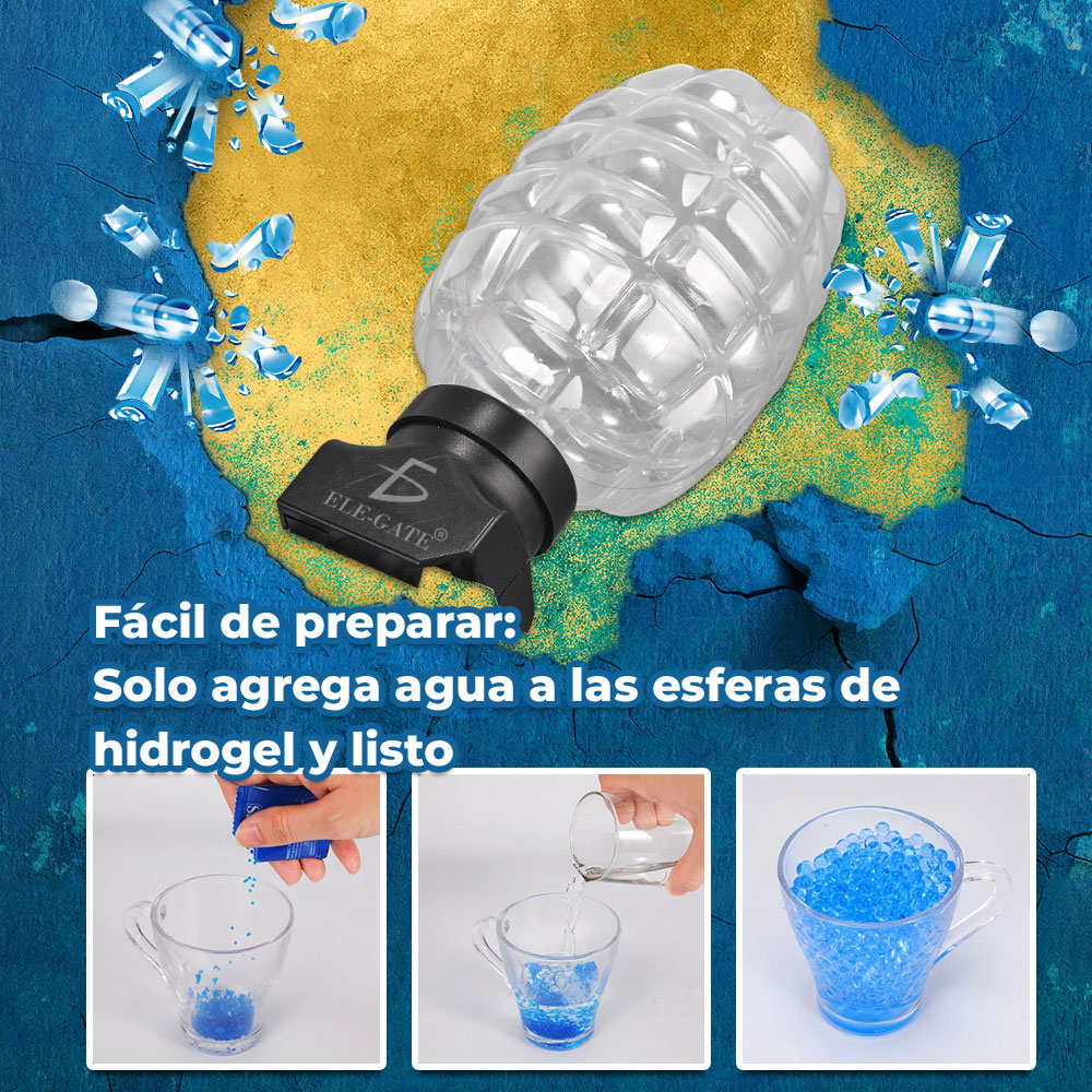 Pistola De Hidrogel Camuflaje- Automática Tipo Gotcha M416 - Image 3