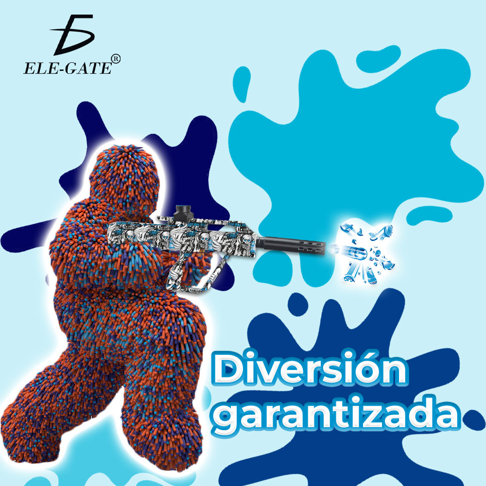 Pistola Automática Recargable de Hidrogel: Juego Intenso y Seguro (45 cm) - Image 5