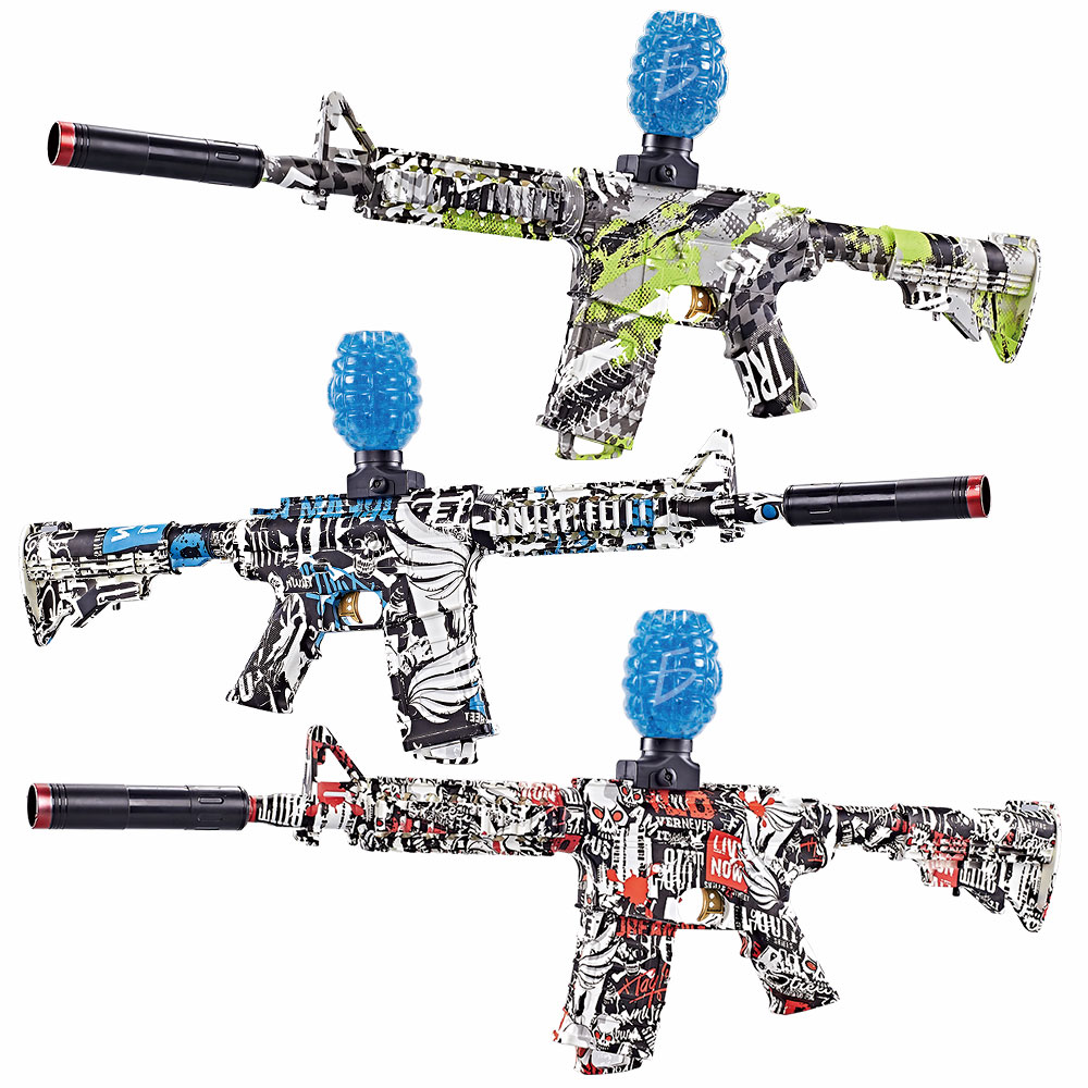 Pistola M416 con balas de hidrogel de Juguete de Equipo de Tiro de Combate con 20.000 rondas Y Gafas - Image 2