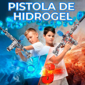 Pistola M416 con balas de hidrogel de Juguete de Equipo de Tiro de Combate con 20.000 rondas Y Gafas