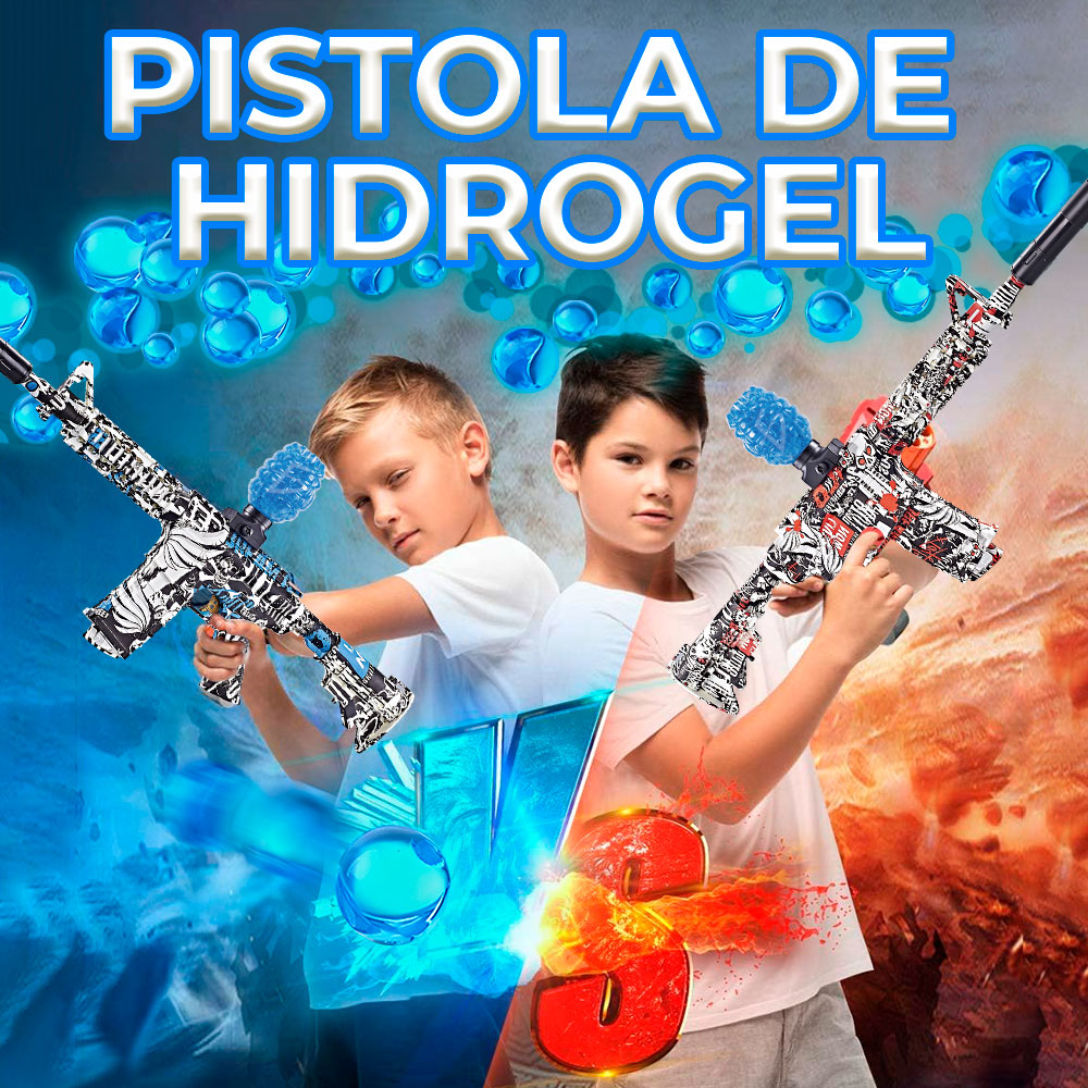 Pistola M416 con balas de hidrogel de Juguete de Equipo de Tiro de Combate con 20.000 rondas Y Gafas