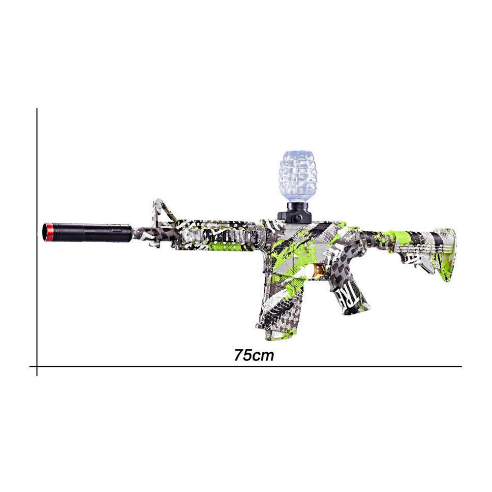 Pistola M416 con balas de hidrogel de Juguete de Equipo de Tiro de Combate con 20.000 rondas Y Gafas - Image 4