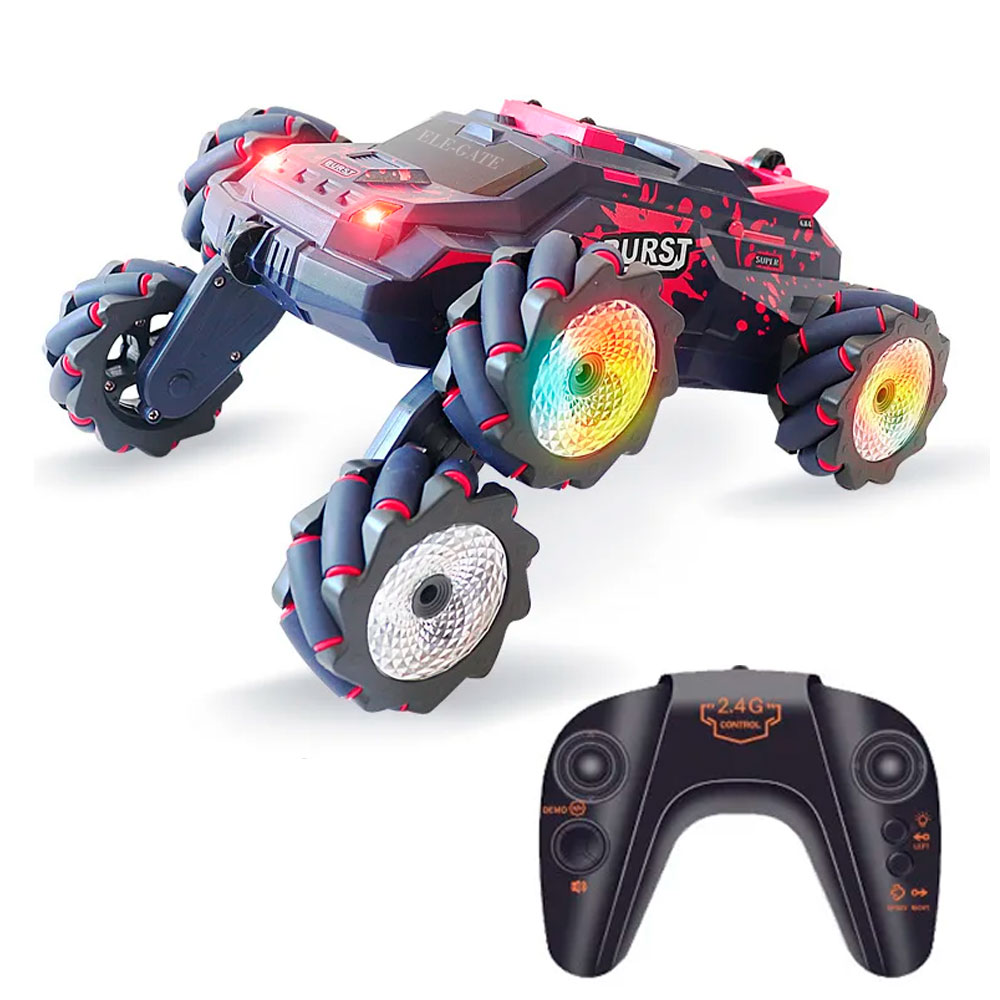 Coche RC Todoterreno Acrobático de 6 Ruedas: ¡Emoción y Aventura!