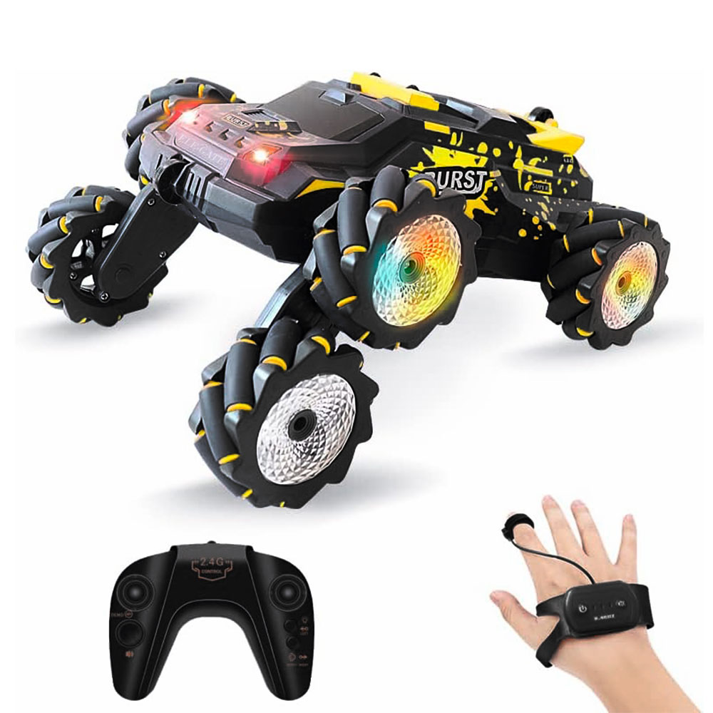 Coche Todoterreno RC Controlado por Reloj y Mando a Distancia: ¡Emoción Doble! - Image 2