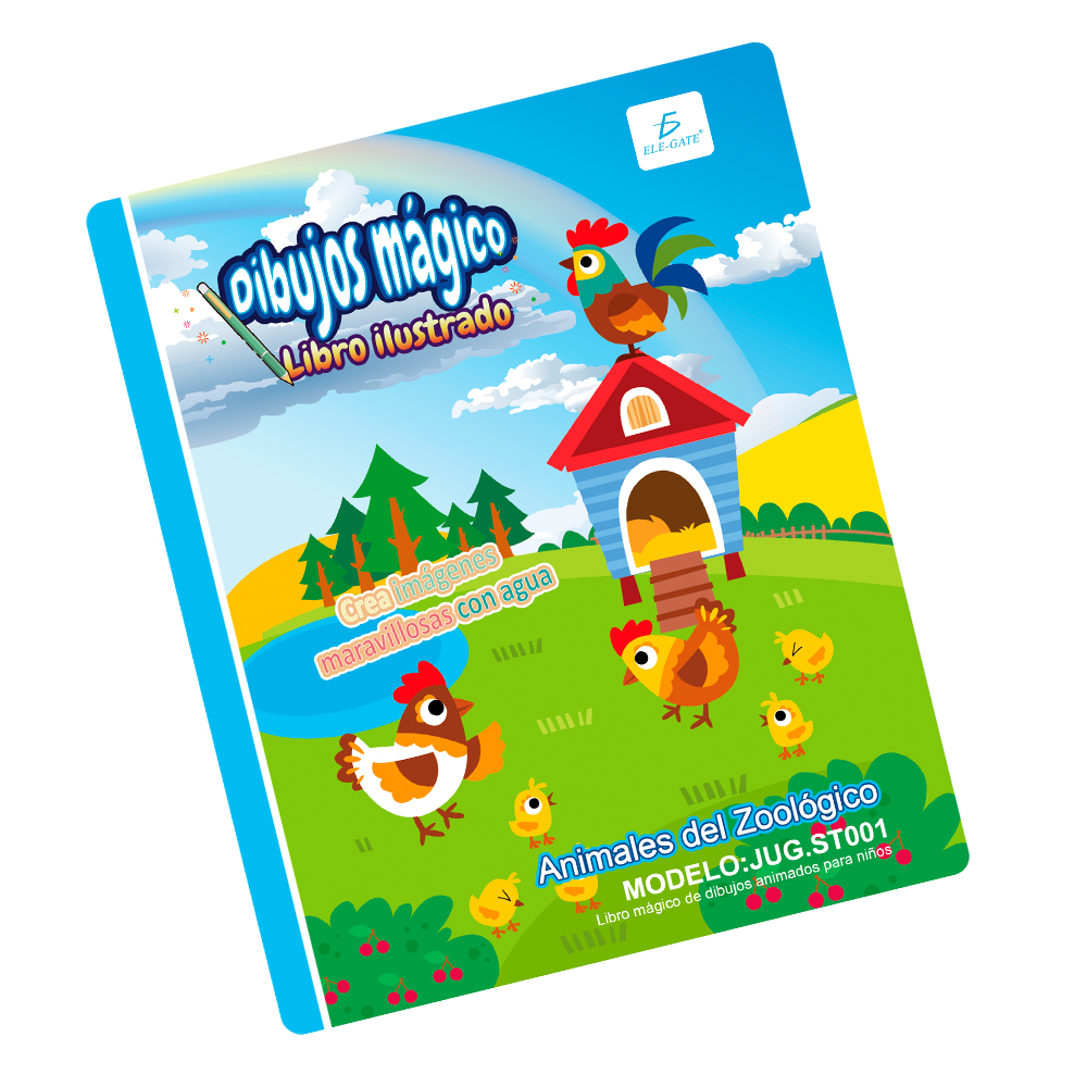 Libro Infantil para Colorear: Magia de los Colores con Agua - Image 7