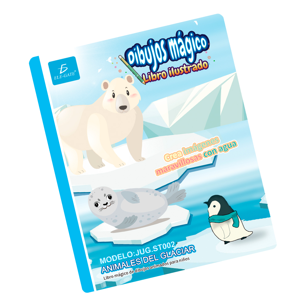 Libro Mágico Infantil para Colorear: Animales del Glaciar - Image 7