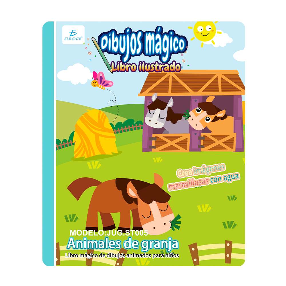 Libro Infantil para Colorear: Animales de Granja - Image 7