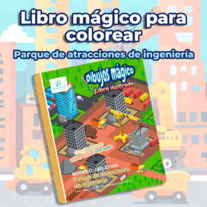 Libro Infantil Mágico para Colorear: Educativo