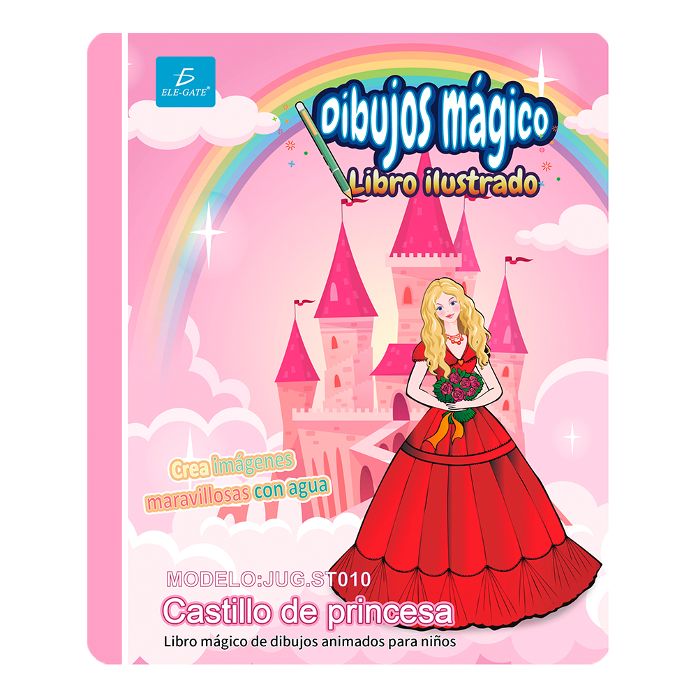 Libro Mágico Infantil para Colorear: Diseño de Princesas - Image 7