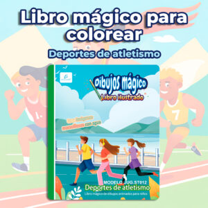 Libro Mágico Infantil para Colorear: Cultura deportiva