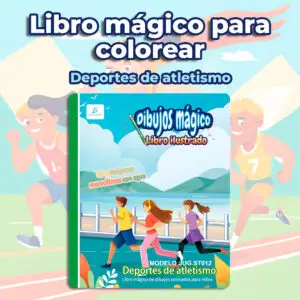 Libro Mágico Infantil para Colorear: Cultura deportiva