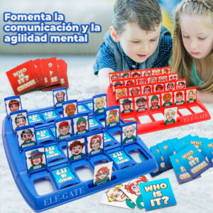 Juego de Mesa Adivina Quién - Diversión para Niños y Adultos