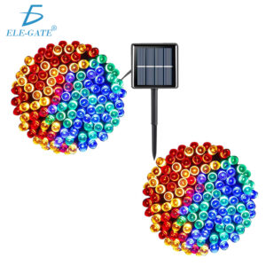 Serie Solar de 10 Metros con 100 Luces LED RGB