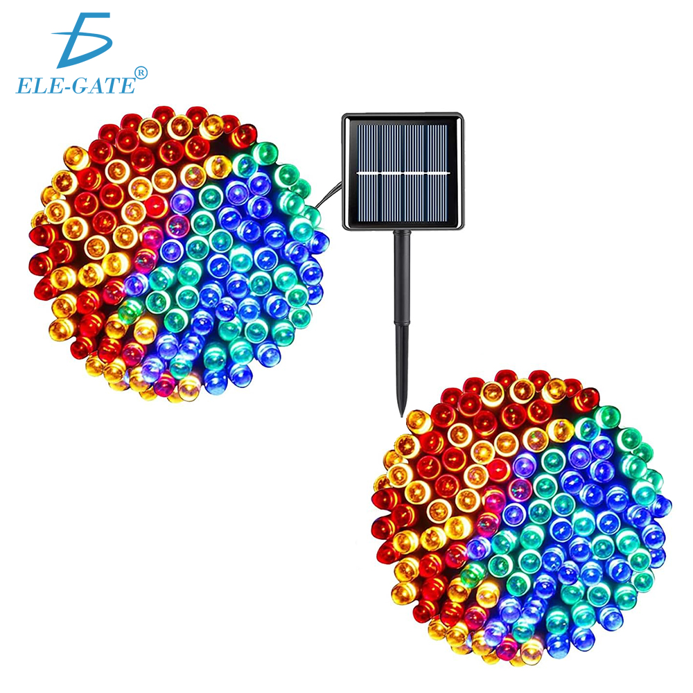 Serie Solar de 10 Metros con 100 Luces LED RGB