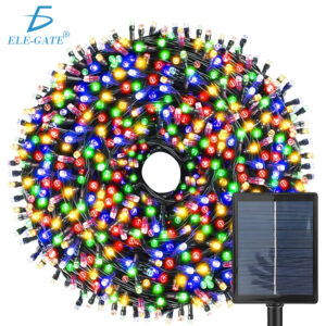 Guirnalda Solar de 50 Metros con 500 Luces LED RGB