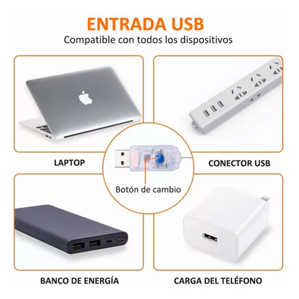 Cortina de Luces LED con Control Remoto: 8 Modos para Crear un Rincón Mágico en tu Espacio. - Image 5