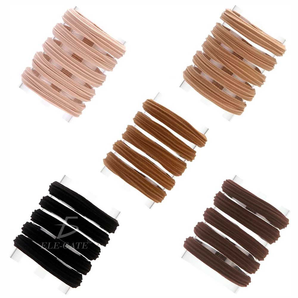 Kit de 100 pz Lazos Elásticos para Cabello Grueso: Comodidad y Estilo en una Colección Vibrante" - Image 3