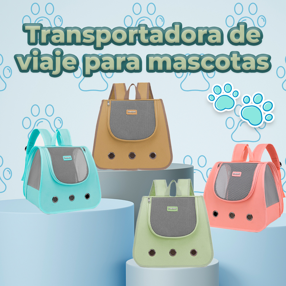 Mochila Para Gatos De Malla Transpirable - Image 2
