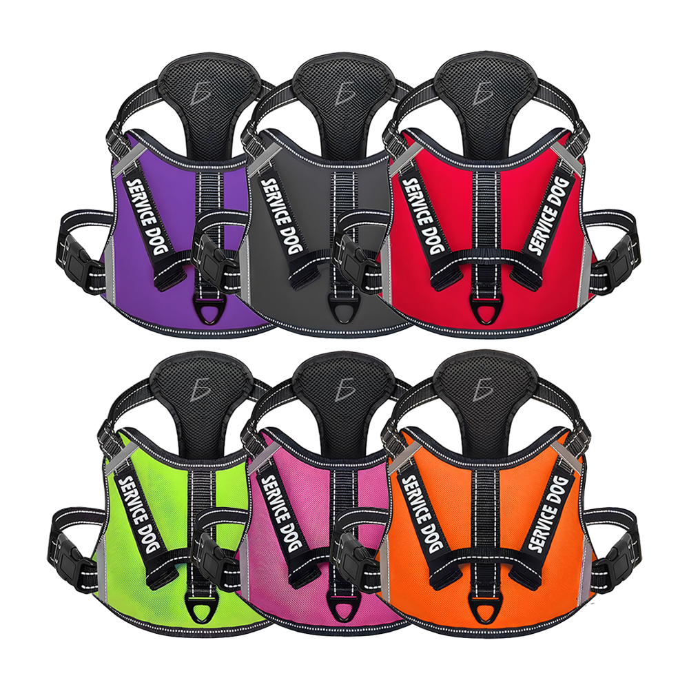 Arnés para Perro Cómodo y Ajustable con Asa y Chaleco Reflectante - Image 9