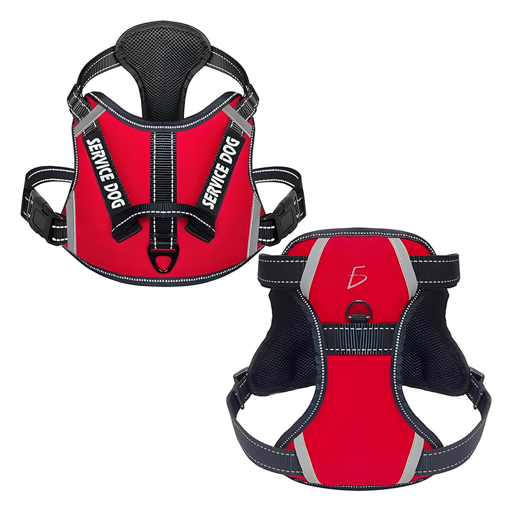 Arnés para Perro Cómodo y Ajustable con Asa y Chaleco Reflectante - Image 5