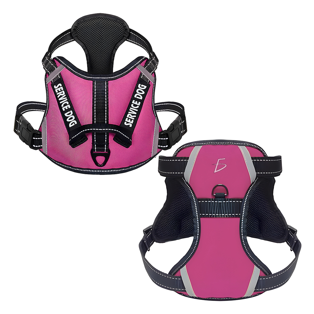 Arnés para Perro Cómodo y Ajustable con Asa y Chaleco Reflectante - Image 4