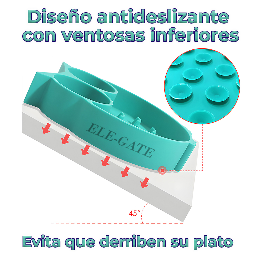 Tazón de Comida para Alimentación Lenta - Image 3