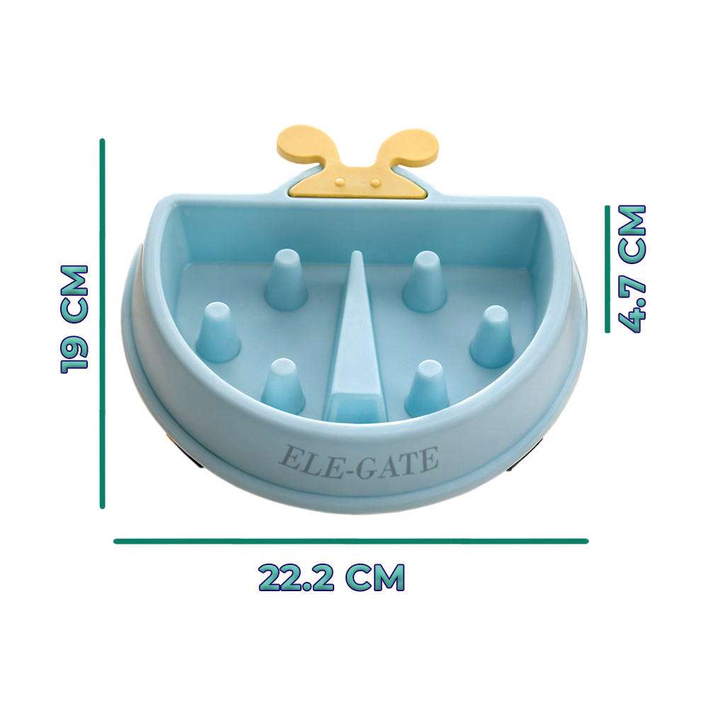 Plato de croquetas lento en forma de Mariposa - Image 6