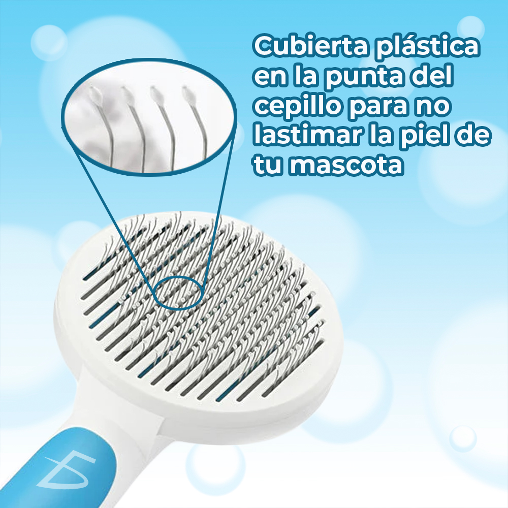 Cepillo para Mascota Autolimpiable con Forma de Gatito - Image 5