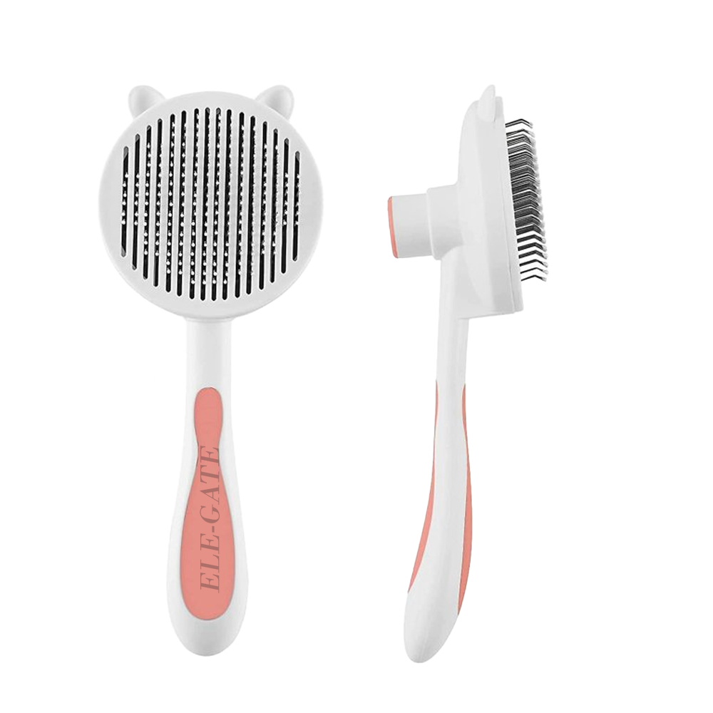 Cepillo para Mascota Autolimpiable con Forma de Gatito - Image 3