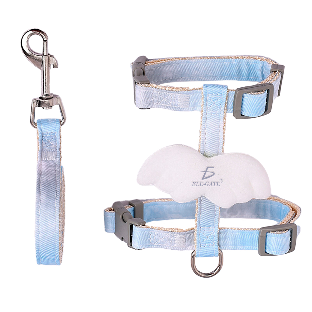 Arnés y Correa para Mascota Pequeña con Detalle de Alas - Image 3