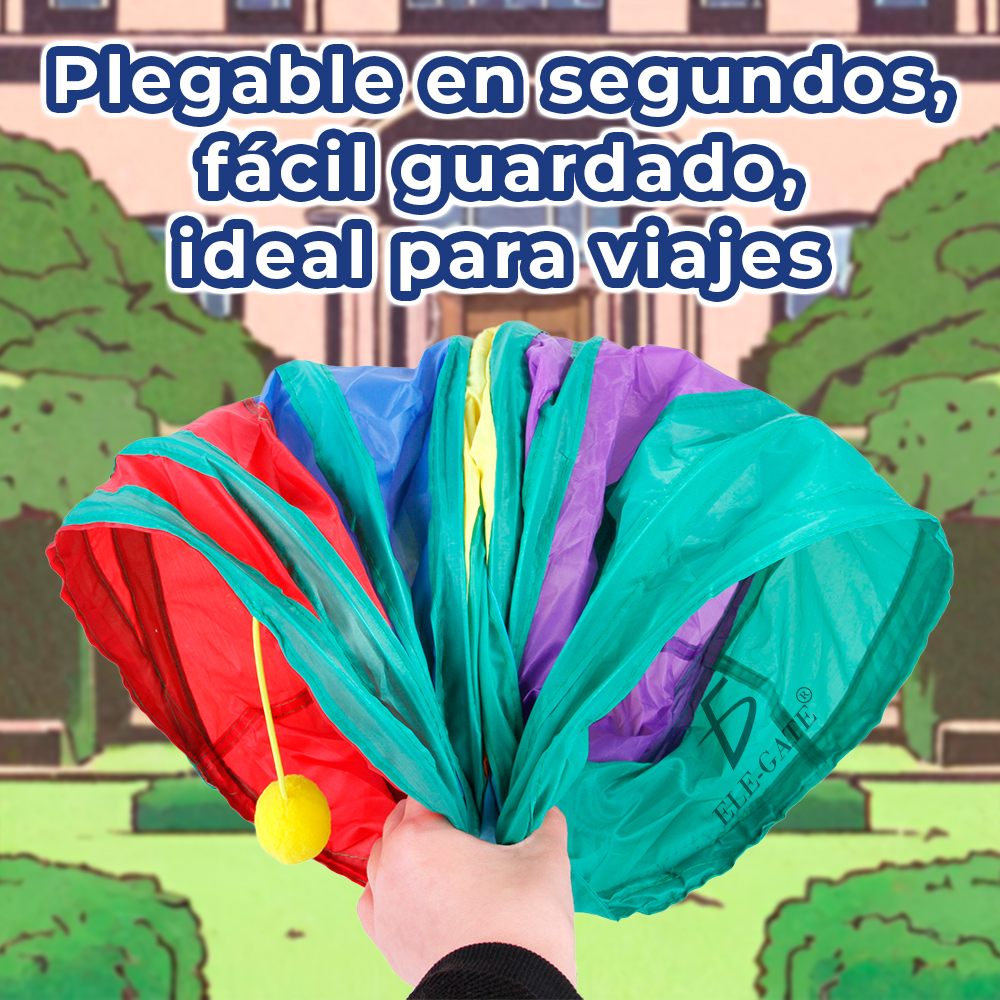 Túnel en Forma de T con Tres Salidas para Gato - Image 5