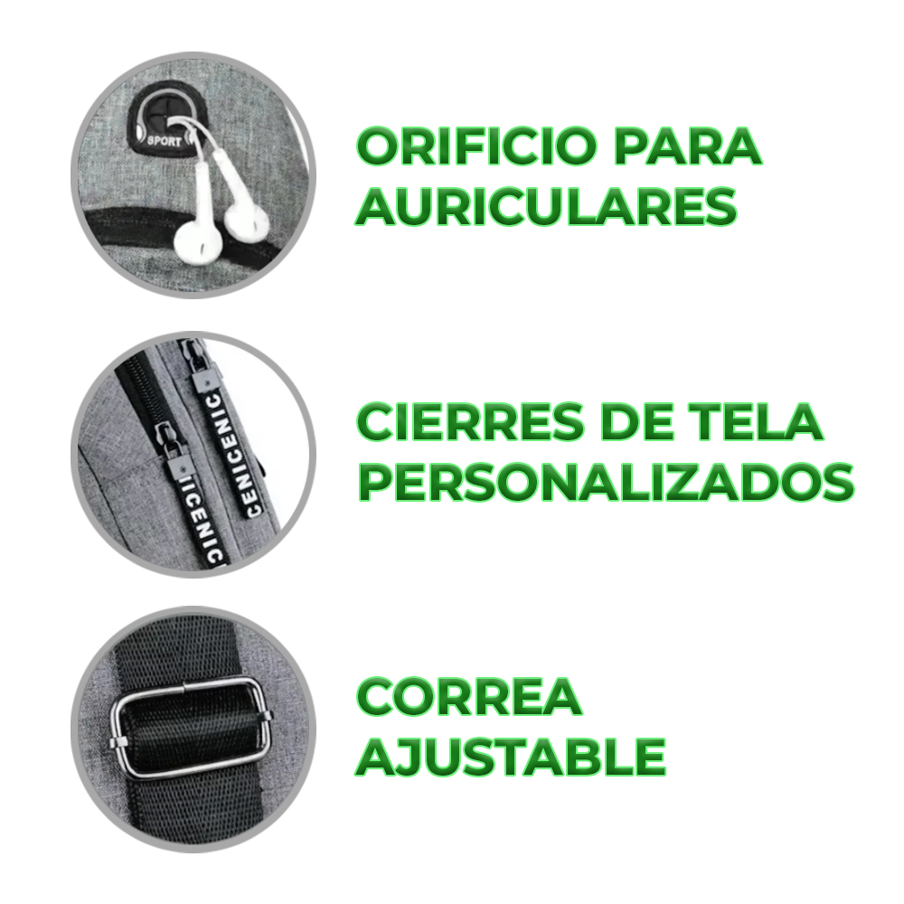 Bolso bandolera para hombre y mujer - Image 3