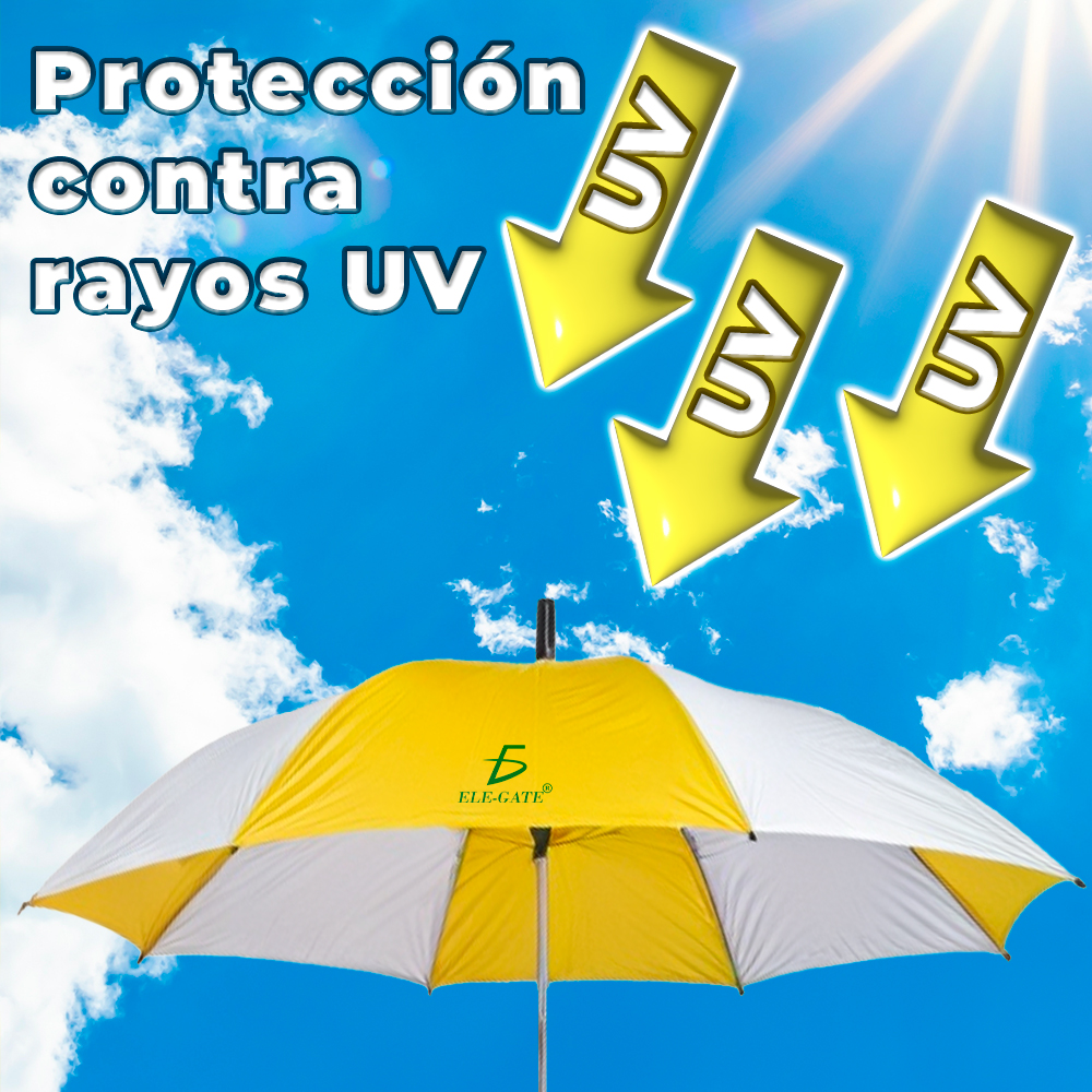 Paraguas con Varillas Resistentes y Tela Impermeable y Resistente al UV - Image 3