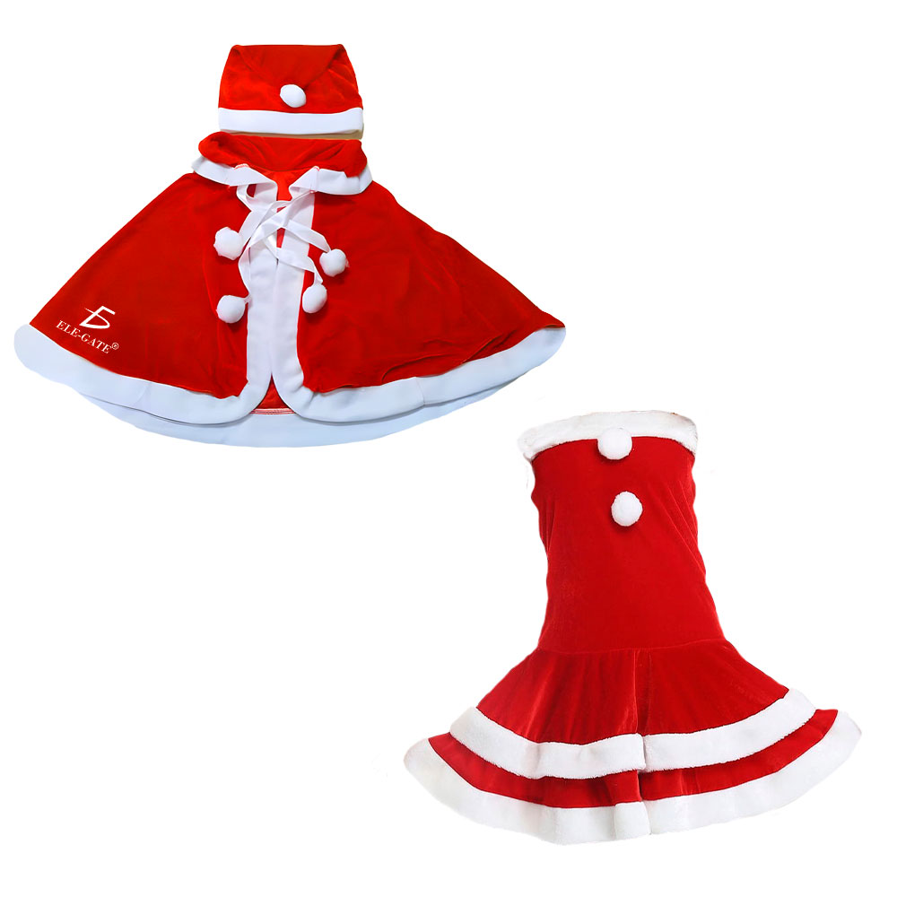 Conjunto de Disfraz de Navidad para Mujer: Elegancia Festiva - Image 2