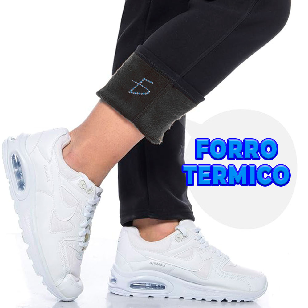 Leggings de Yoga de Cintura Alta para Mujer con Control de Abdomen y Forro Polar Efecto Push up Tallas Curvy - Image 3