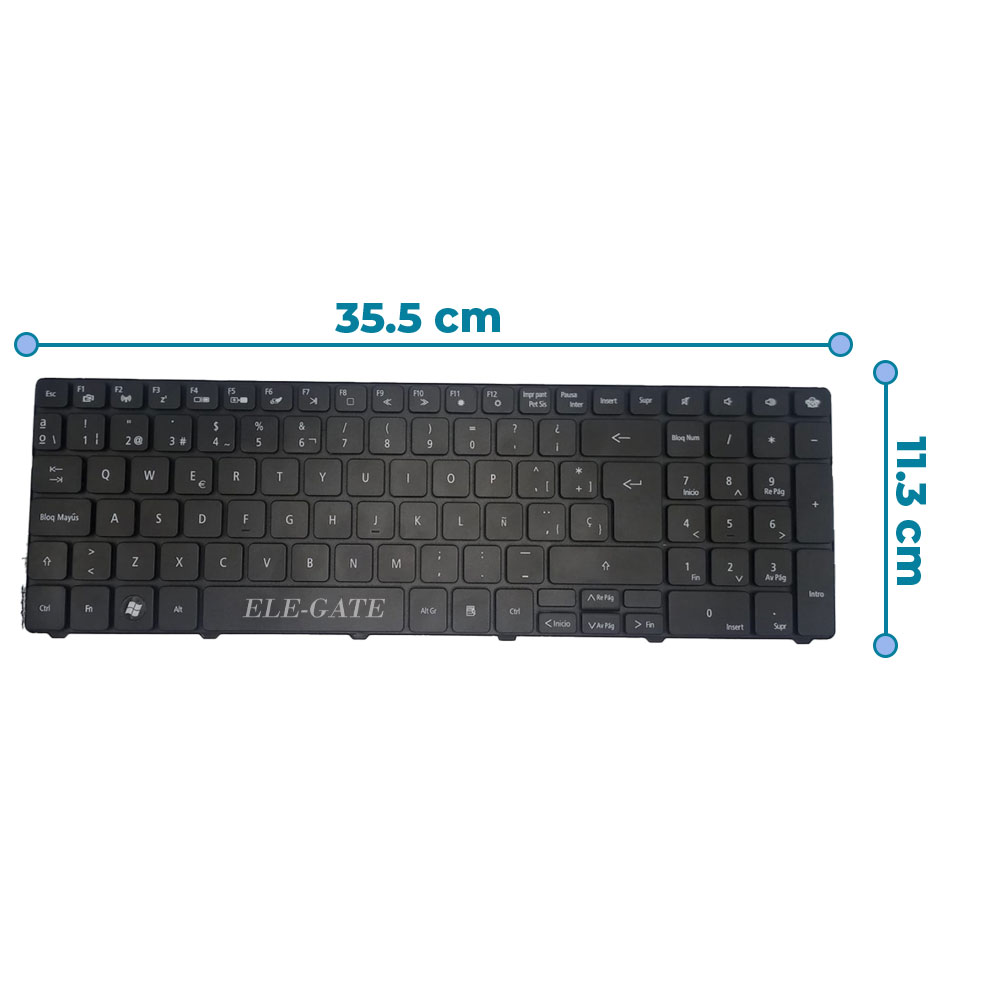 Teclado de Repuesto para Gateway NV50 - Layout en Español - Image 4