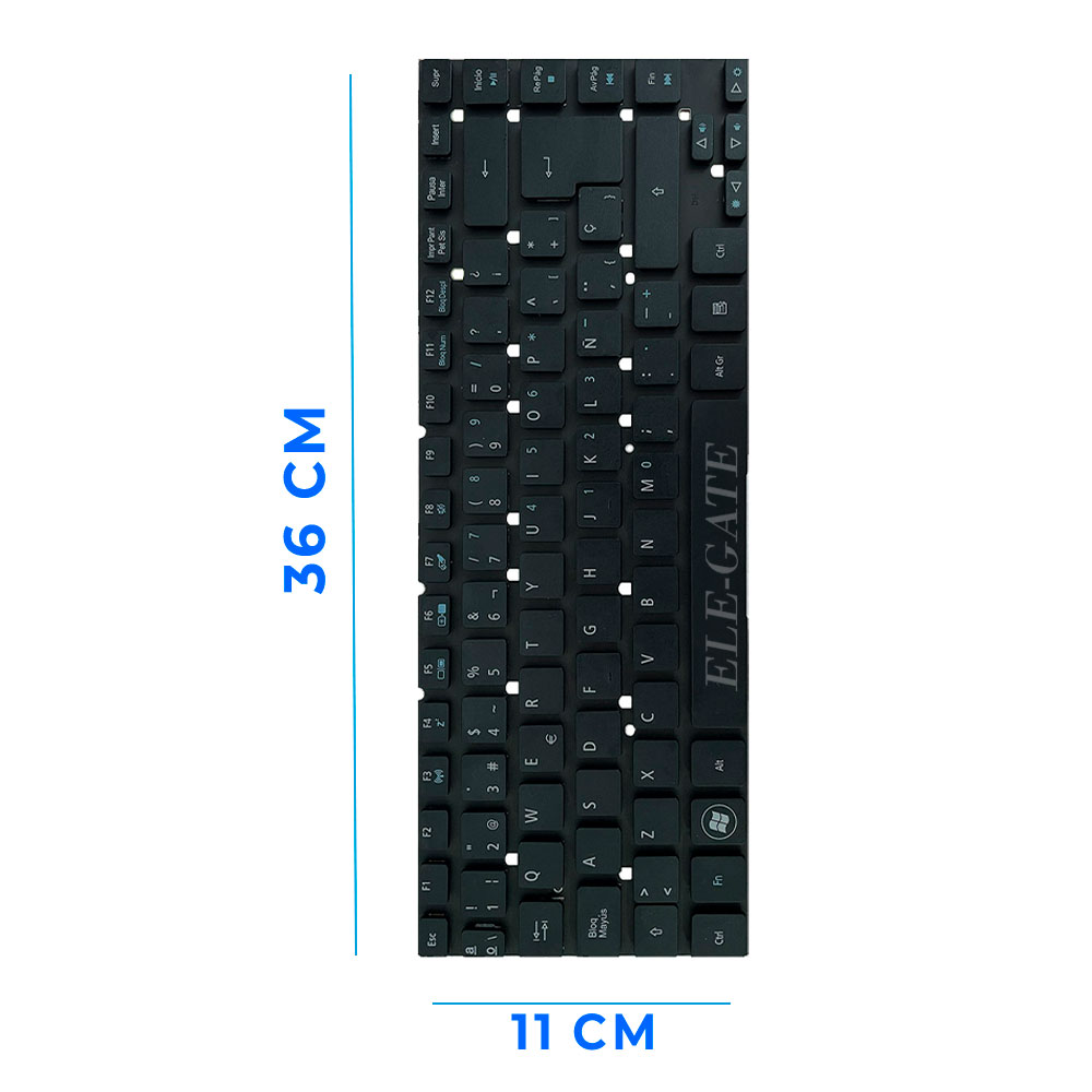 Teclado de Repuesto para Laptop Lenovo 320-14 - Compatible con una Amplia Gama de Modelos - Image 3