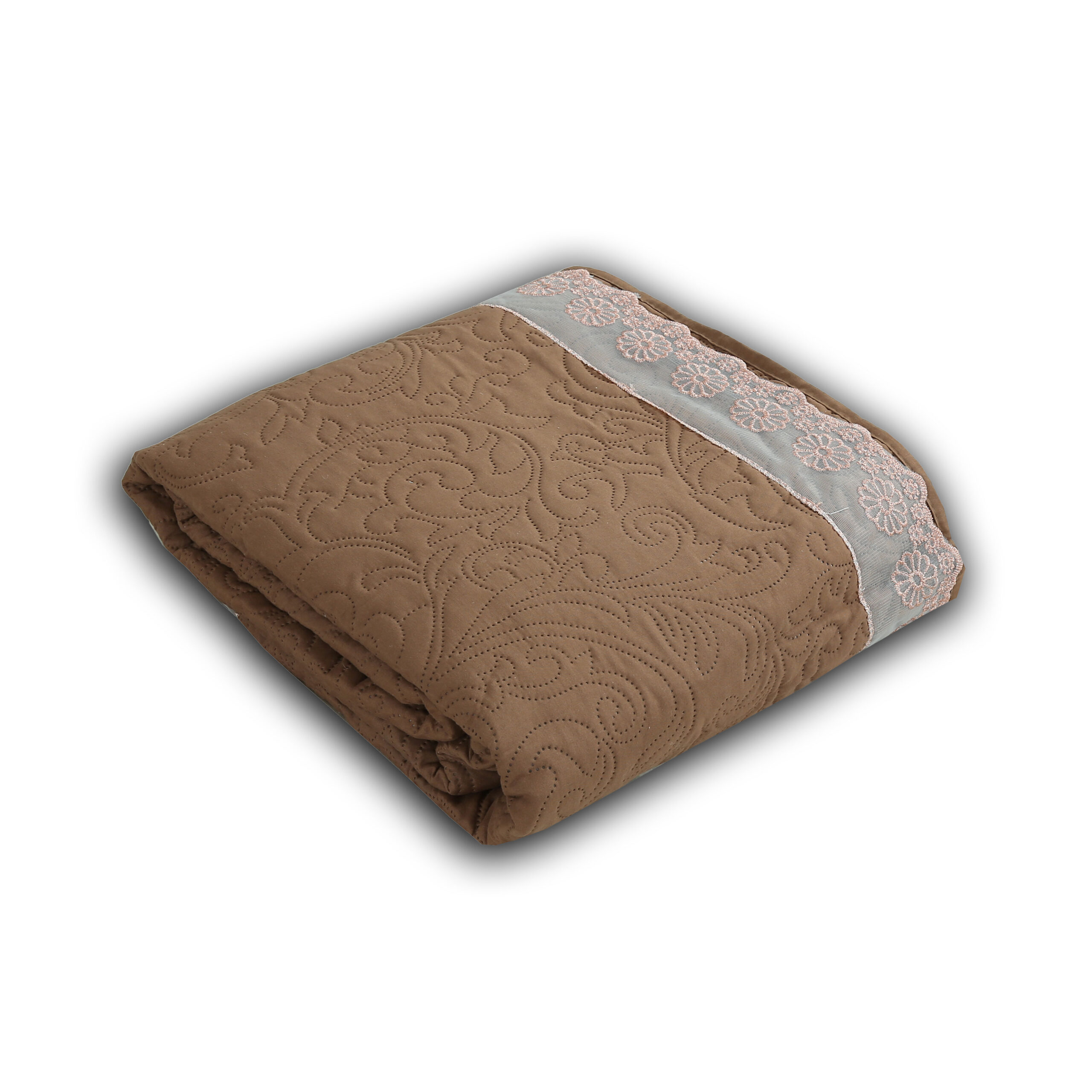 Kit de 3 Pzs Colcha y Fundas de Almohada con Diseño de Discreto de Olanes: Elegancia y Confort - Image 5