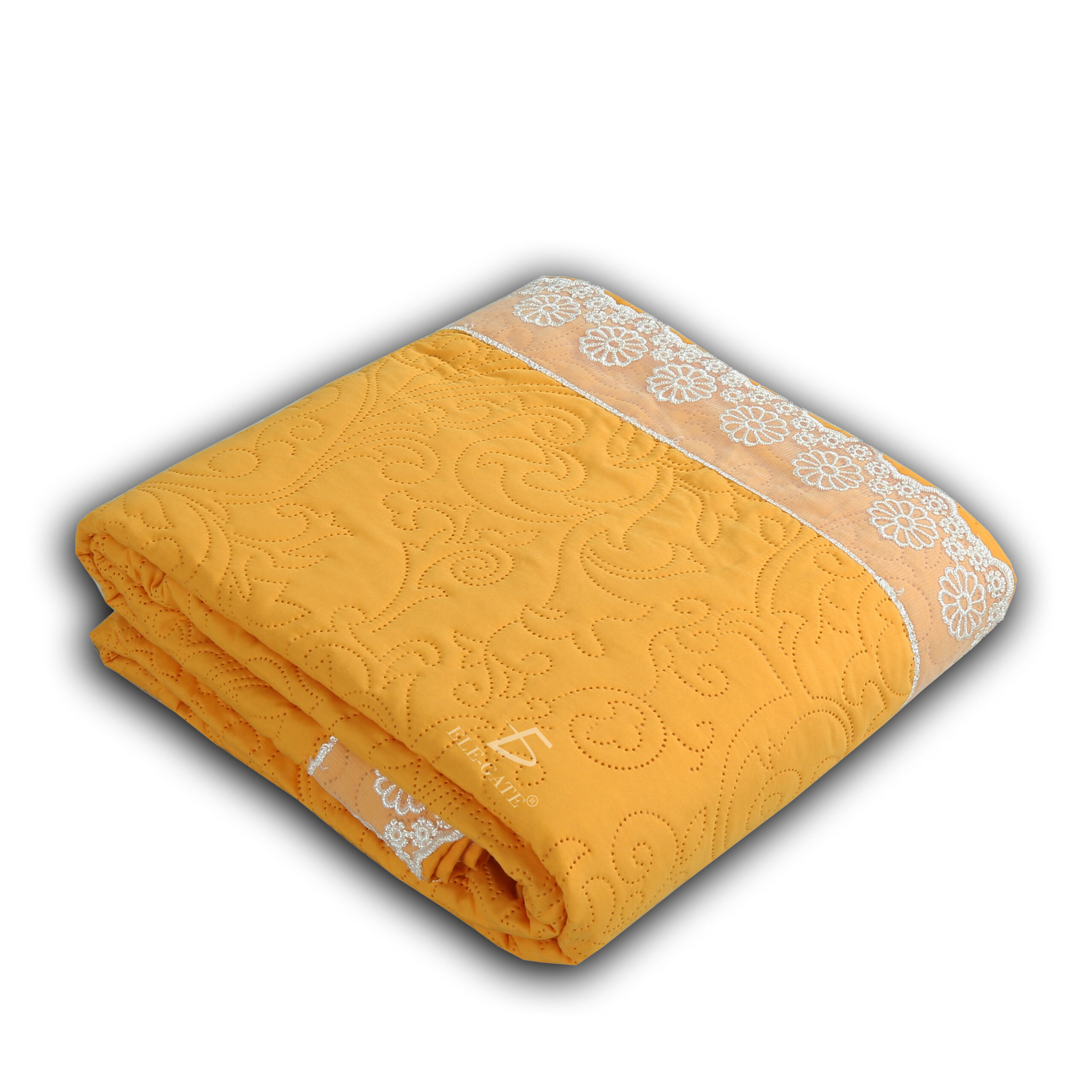 Kit de 3 Pzs Colcha y Fundas de Almohada con Diseño de Discreto de Olanes: Elegancia y Confort - Image 3